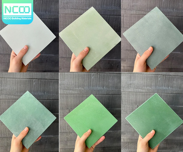 Hand-cast Fair-faced Concrete Slab Color Precast Cement Board