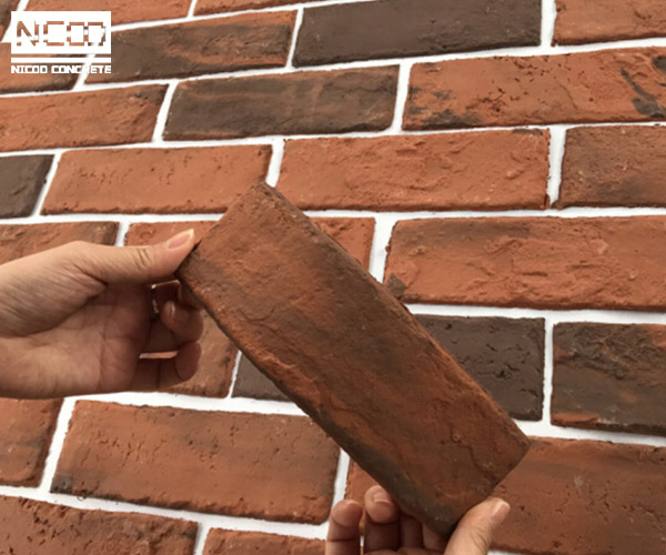 Lightweight MCM Facing Flexible Ceramic Tiles Brick for Exterior Interior Wall