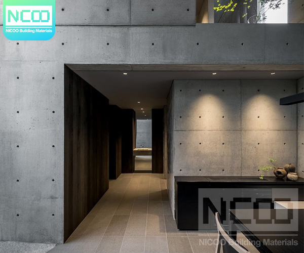 NICOO concrete cladding