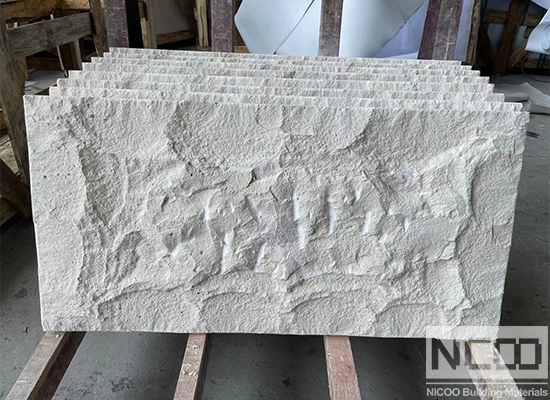 American Home Garden Chiseled Cement Panel Decoration Project